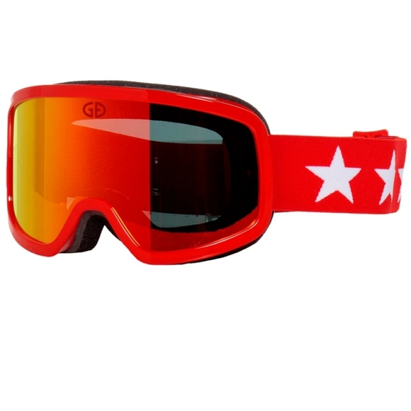 Goldbergh Goodlooker Star Ski Goggle Flame Red Goldbergh Goggles Stars Goggles